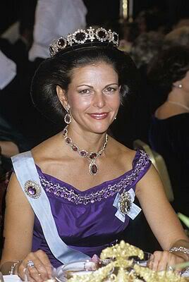 amethyst Swedish royal jewelry
