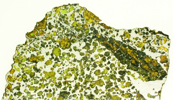Peridot meteor slab Esquel