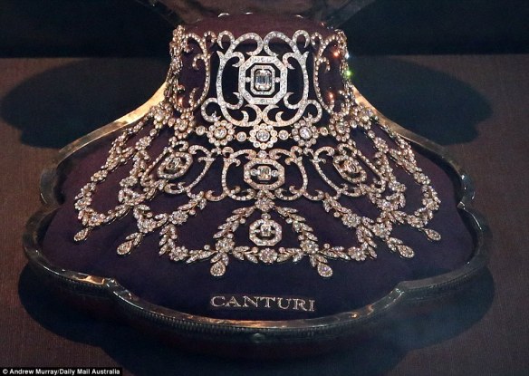 Satine necklace close Andrew Murray Daily Mail Australia